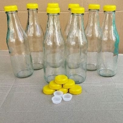 Botol Saos 350ML Baru Botol Kaca 350ML Tutup Kaleng Baru - Image 1