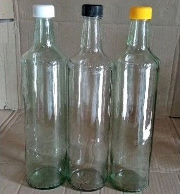 Botol Kaca 600ML Polos Drum - Image 1