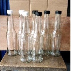 Botol Kaca 275ML Polos Mikmax 275ML Tutup Ulir - Image 1