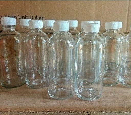 Botol Kaca 250ML Polos Tutup Ulir Botol Laserin 250ML - Image 1