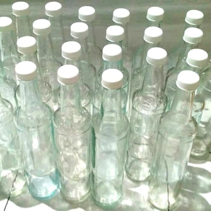 Botol Kaca Marjan 460ML Tutup Ulir - Image 1