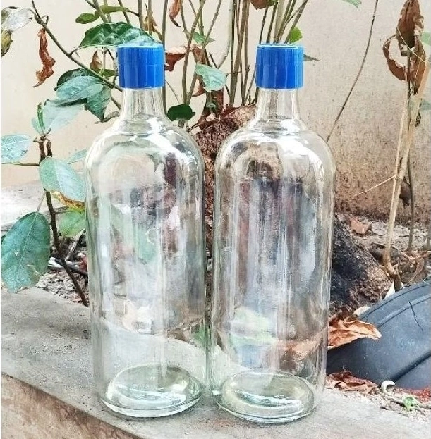 Botol Kaca 1 Liter Polos Botol Bensin 1 Liter Donal 1L - Image 1