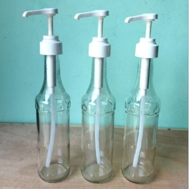 Botol Kaca 700ML Pump Gede Monim Pump - Image 2