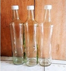 Botol Kaca 600ML Polos Drum - Image 3