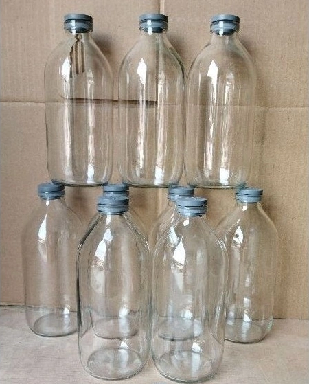 Botol Kaca 500ML Polos Botol Infus 500ML Tutup Karet - Image 4