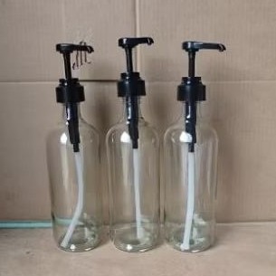 Botol Kaca 1L Pump Gede Donal 1L Pump - Image 4