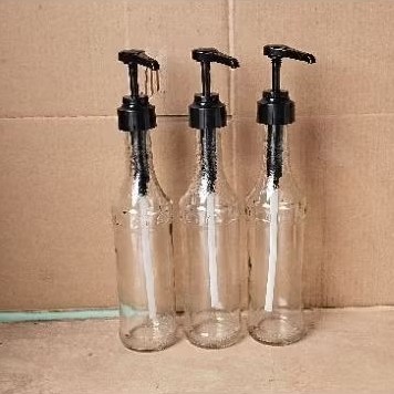 Botol Kaca 700ML Pump Gede Monim Pump - Image 3