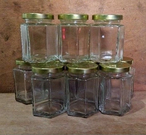 Botol Kaca Hexa 195ML & 300ML Hexagonal 195ML & 300ML Polos Pernah Pakai - Image 4