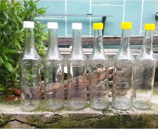 Botol Kaca 700ML Polos Tutup Dispenser Dan Ulir Monim 700ML - Image 4