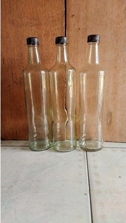 Botol Kaca 600ML Polos Drum - Image 4
