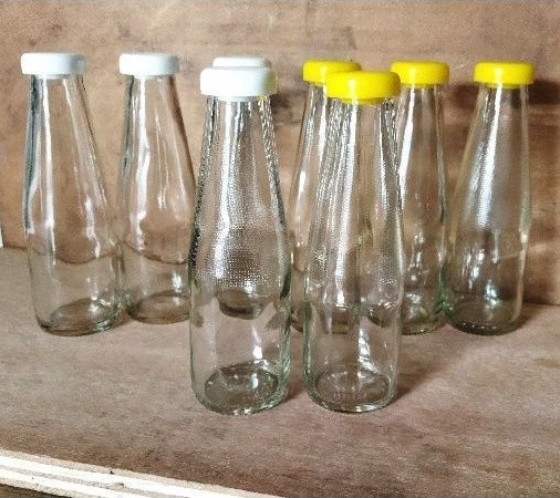 Botol Kaca Fibe 100ML Polos Tutup Pop-up & Dispenser - Image 5