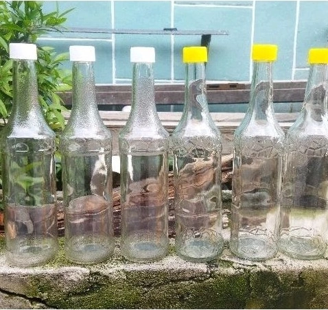 Botol Kaca 700ML Polos Tutup Dispenser Dan Ulir Monim 700ML - Image 5