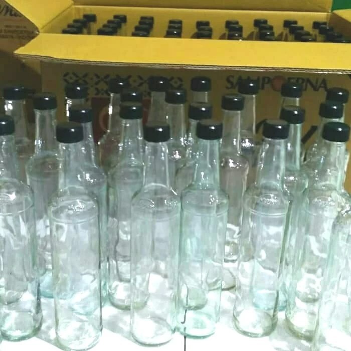 Botol Kaca Marjan 460ML Tutup Ulir - Image 4