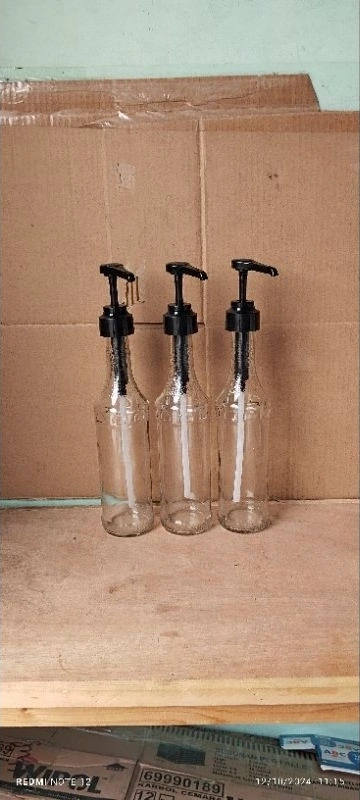 Botol Kaca 700ML Pump Gede Monim Pump - Image 6
