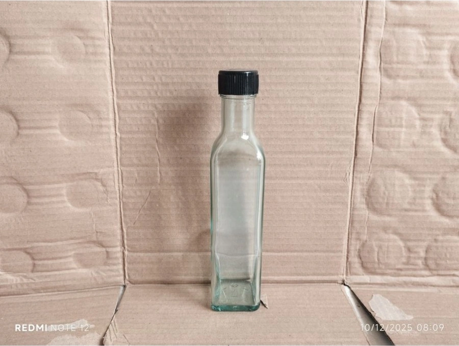 Botol Kaca 250ML Ulir Kotak Kotak 250ML - Image 7
